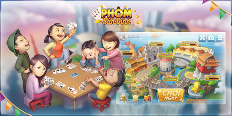 Giới thiệu phom san dinh - một trò chơi đậm chất dân gian